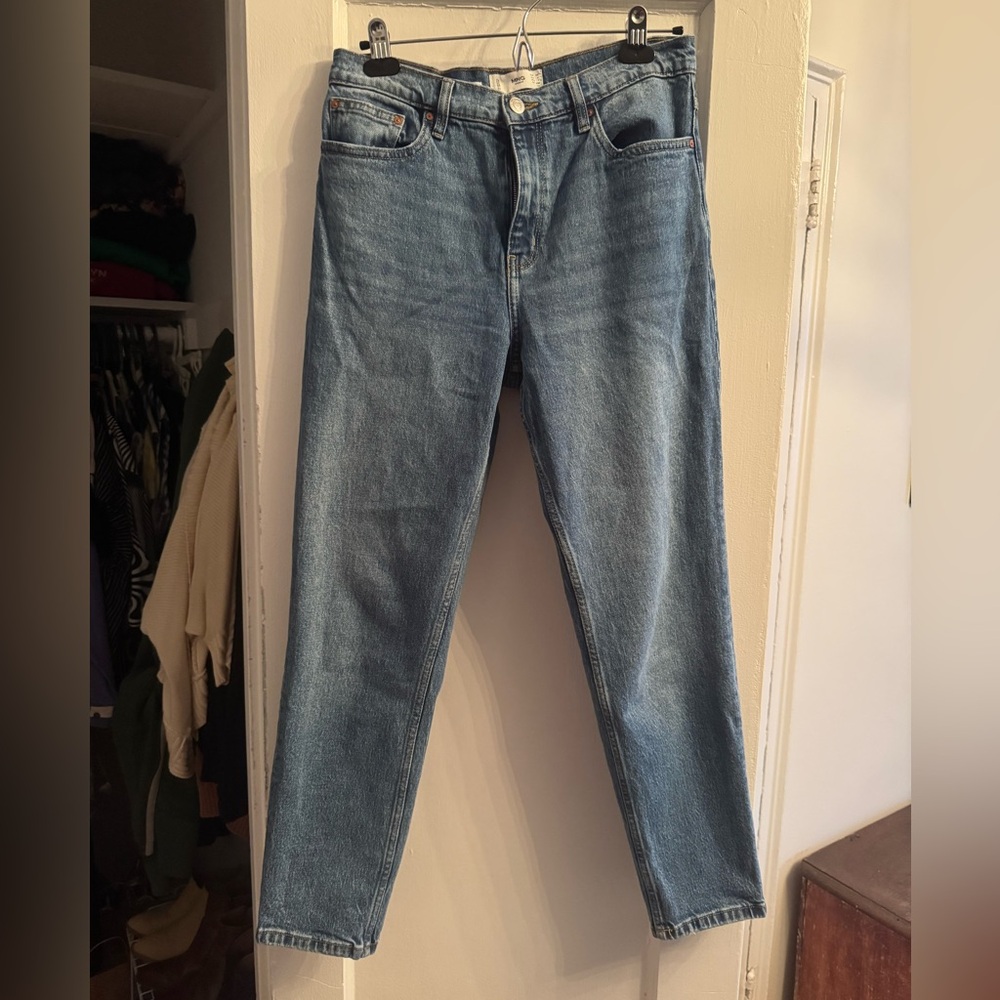 MNG Mom jeans light wash
